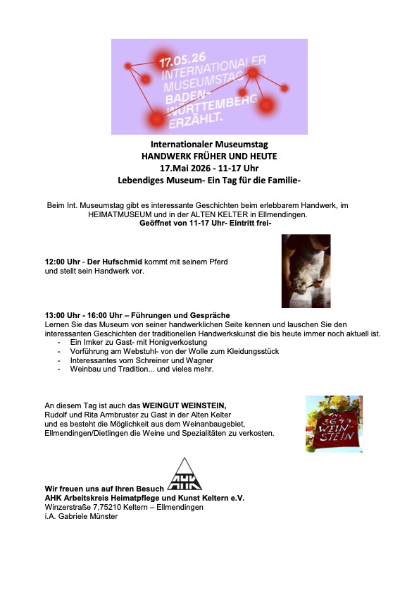 2026-Ausstellung-17.05.2026-Int-Museumstag- AHK Ellmendingen